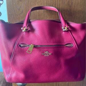 New Coach Pink Bag crossbody strap